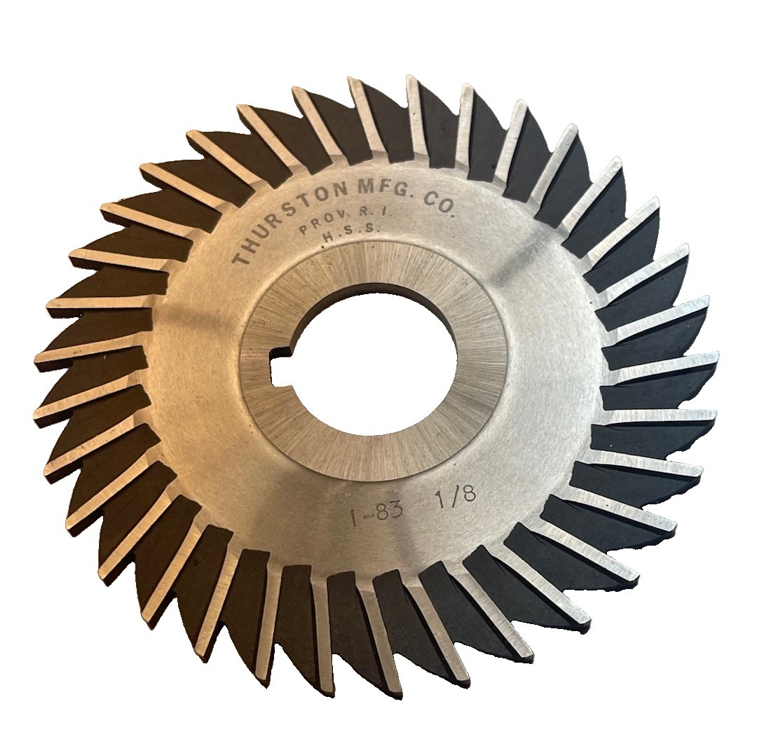 THURSTON I-83 HSS Metal Slitting Saw Side Chip 4" x 1/8" x 1" (26MY501)