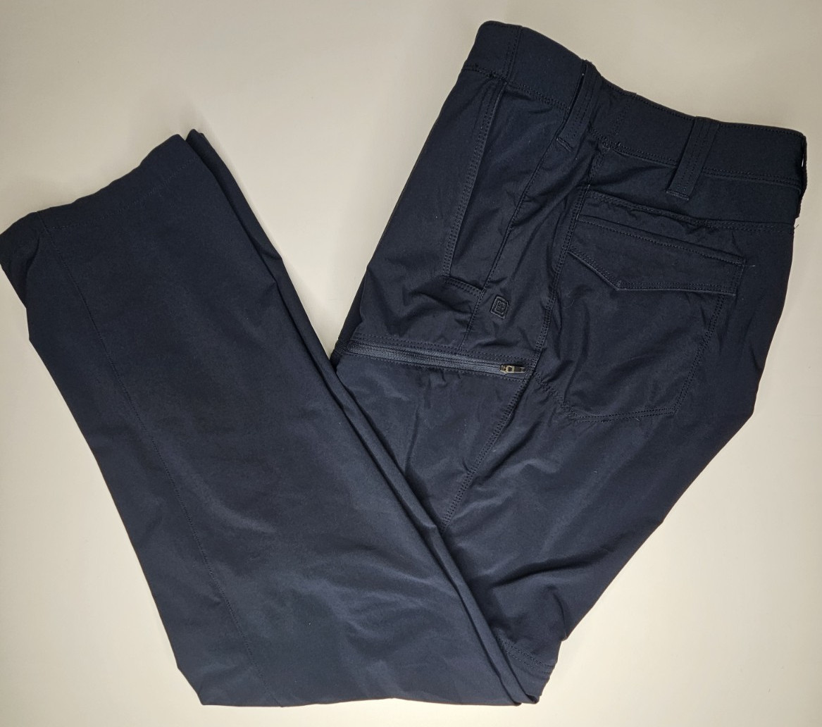 5.11 Tactical Convertible Pants Mens 34x34 Dark Blue Cargo Hiking Outdoors