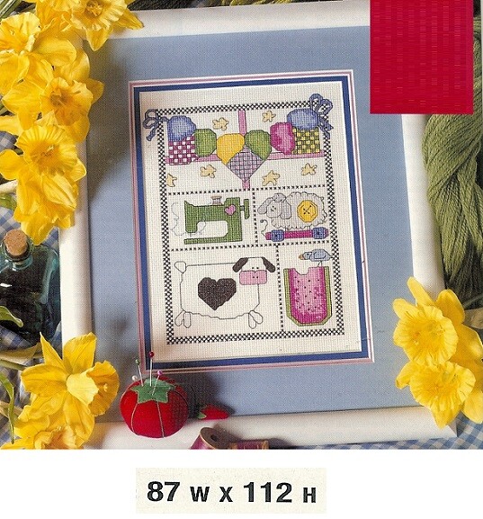 COUNTRY WARES   CROSS  STITCH  PATTERN  ONLY  PY - VYR