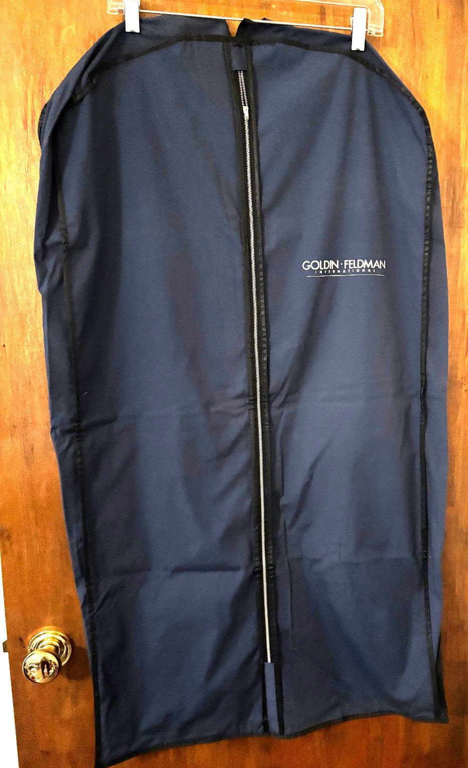 Goldin Feldman International  Navy Garment Bag / Storage Tube 41" x 25"