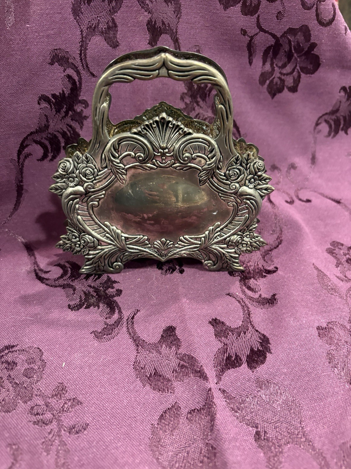 Vintage Studio Silversmith’s Napkin Holder