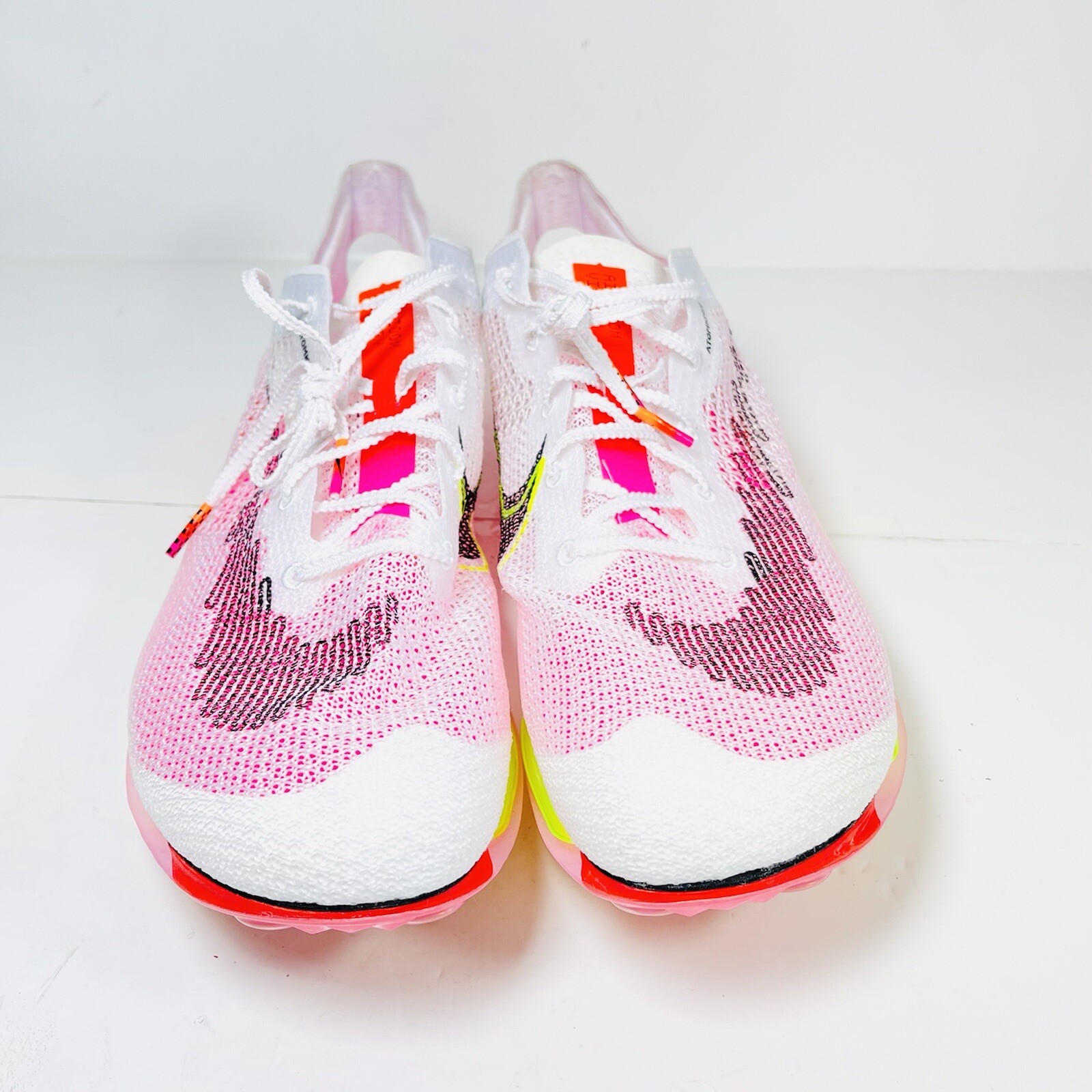 Nike Air Zoom Victory FK Mens 12.5 Track Shoes DJ6205-100 Rawdacious/White