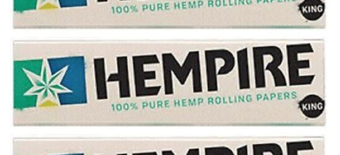 Hempire King Size Rolling Papers  Pure Hemp 33Lvs 1/PK ECONOMY Pack USA SHPD