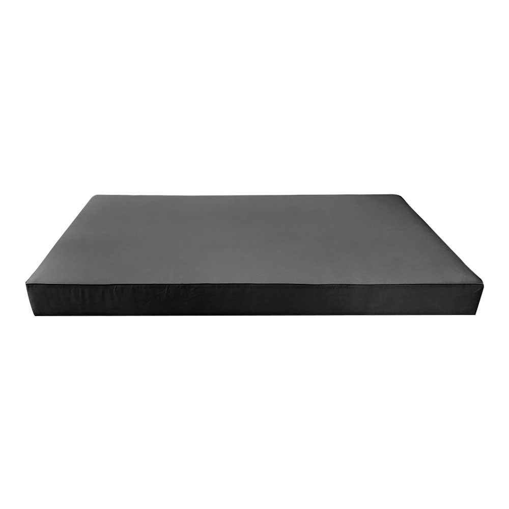 S6 Queen Same Piped Daybed Mattress Bolster Insert and Cover Complete Set AD003