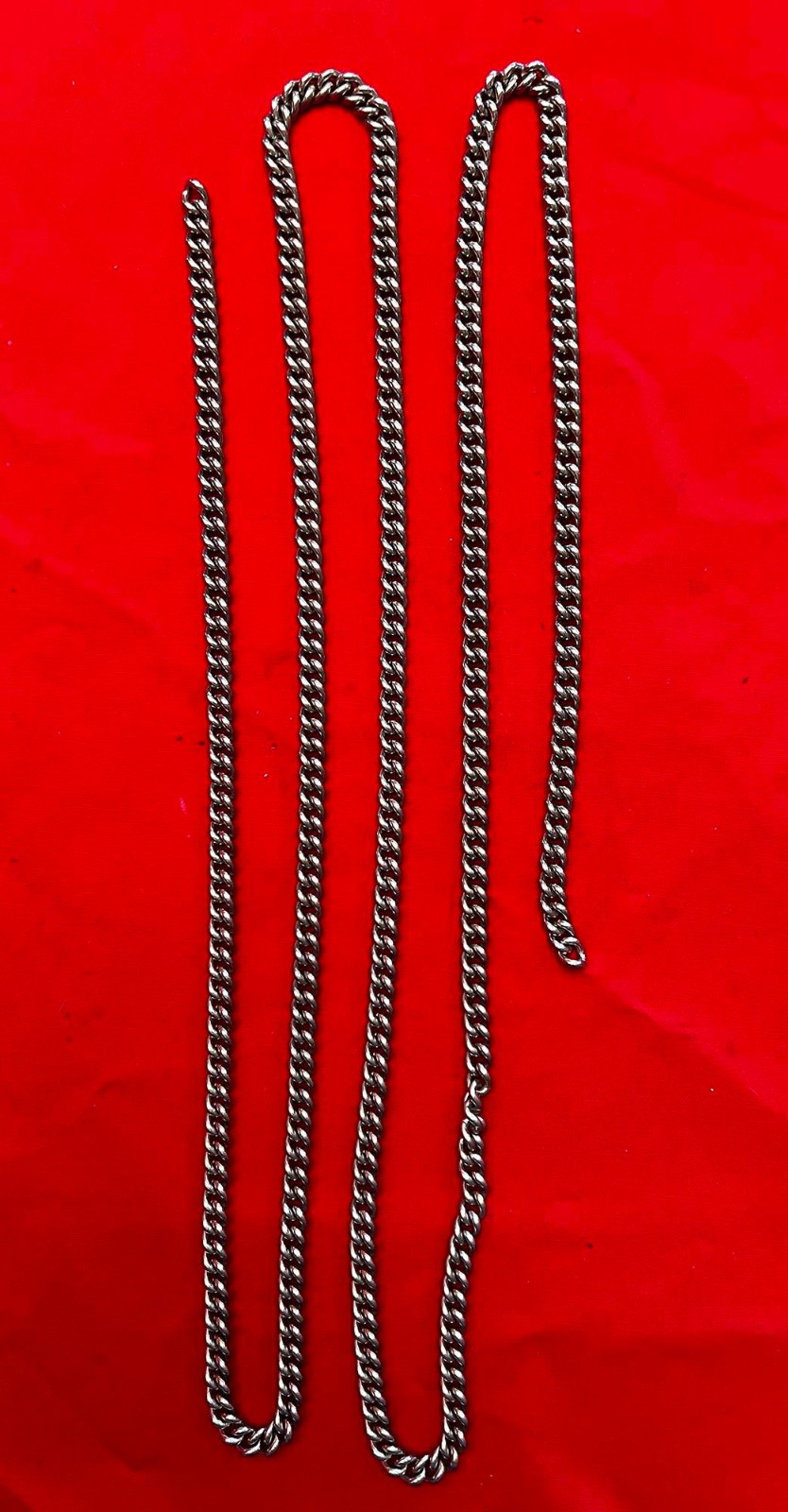 6FT STRONG STAINLESS  STEEL SLOBBER CHAIN For Cowboy Vaquero BRIDLE BITS