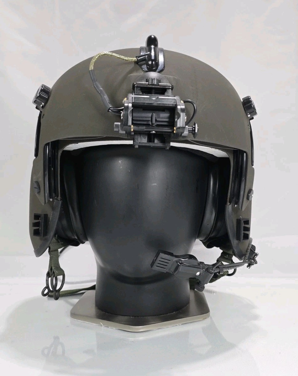 GENTEX HGU-56/P Aircrew Integrated Helmet System with Comms. Earplugs Medium