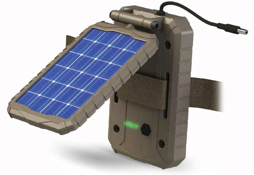 Sol-Pak 12V Solar Battery Pack 3000mAh w/ 10ft Cable Trail Cameras