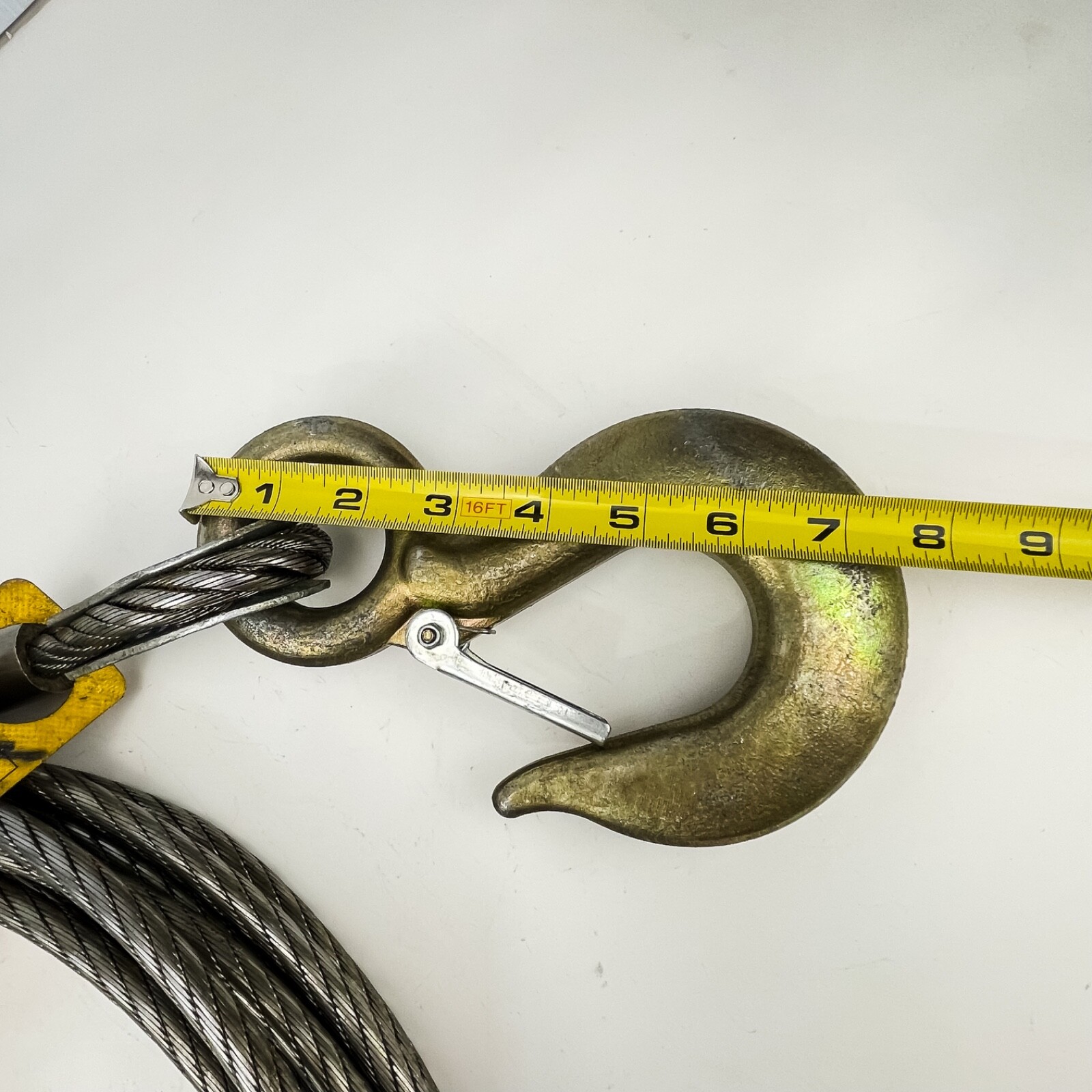 BA Products Winch Cable with Hook 4-S71650 7/16" x 50ft