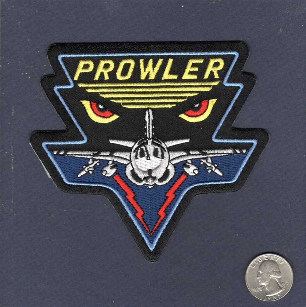 EA-6B PROWLER US NAVY VAQ USMC VMAQ Squadron Grumman Aircraft Patch