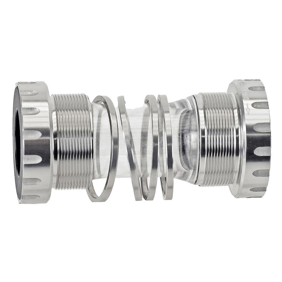 Neco Nolow BSA Threaded Bottom Bracket Cups 68/73mm for Hollowtech II & Race