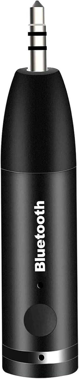 Adaptador Auxiliar Bluetooth para Coche Receptor de Audio Inalámbrico Bluetooth.