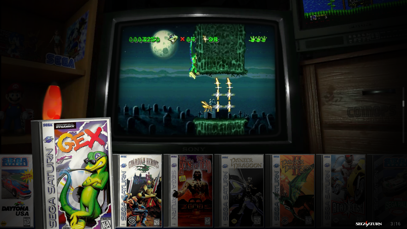 Retro-games system