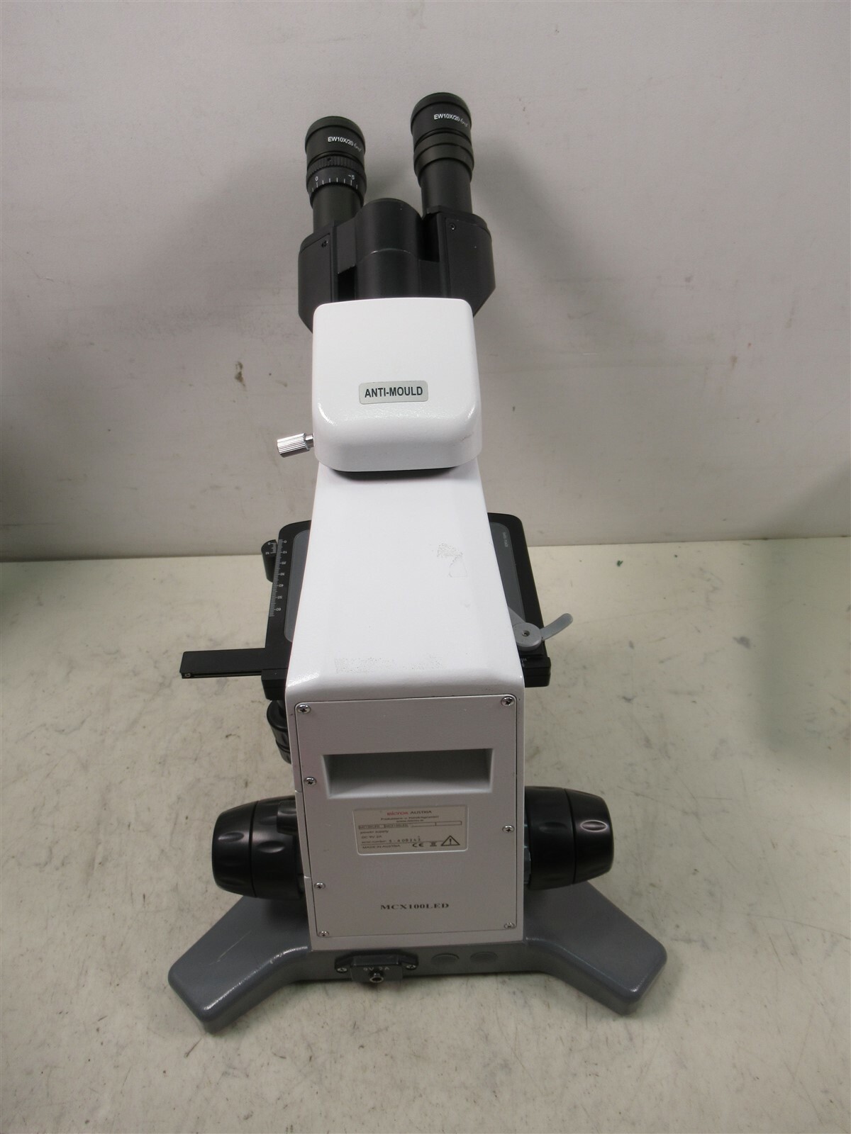 Micros Austria MCX100LED Daffodil Microscope Binocular 3 Objectives & Eyepieces