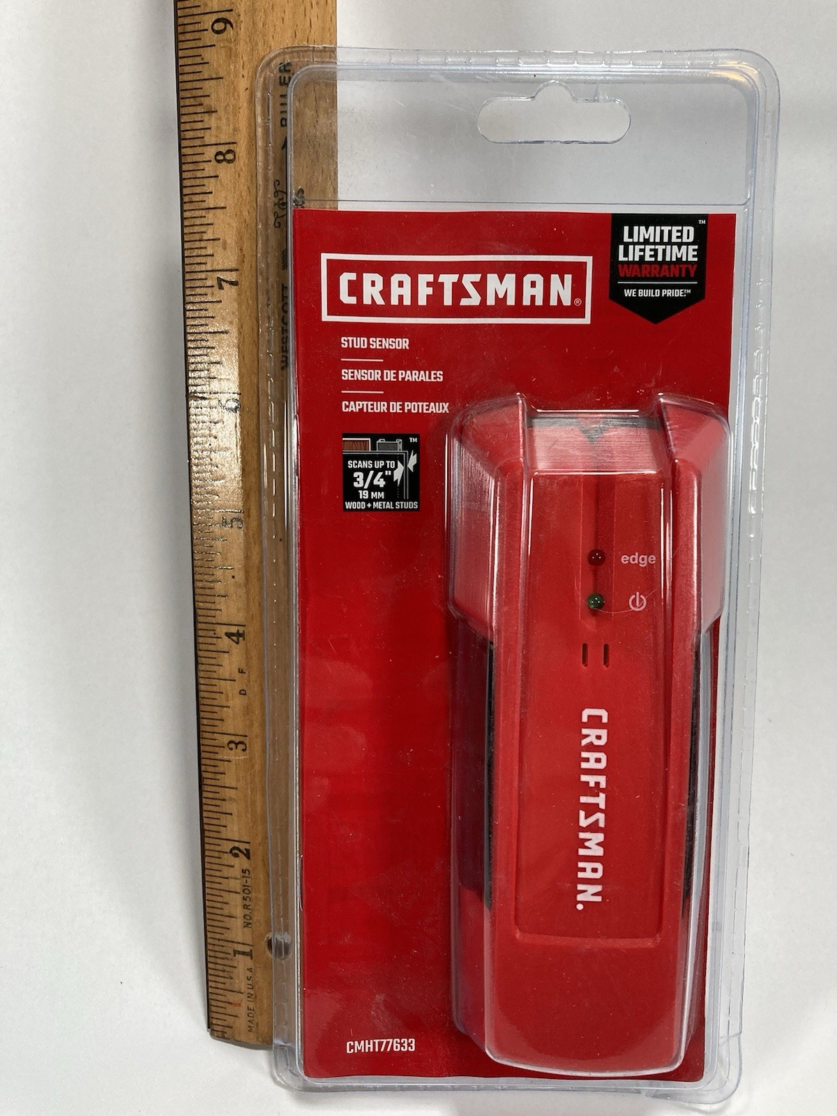 CRAFTSMAN Stud Finder, 3/4-Inch Depth (CMHT77633)