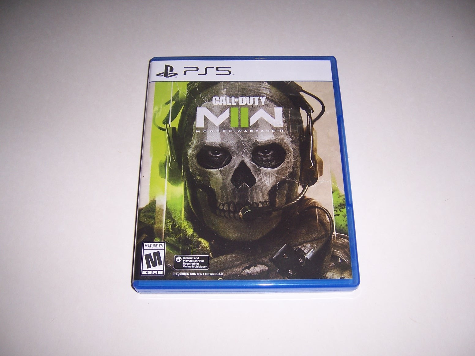 Authentic Replacement Case ONLY Call of Duty Modern Warfare II PlayStation 5 PS5