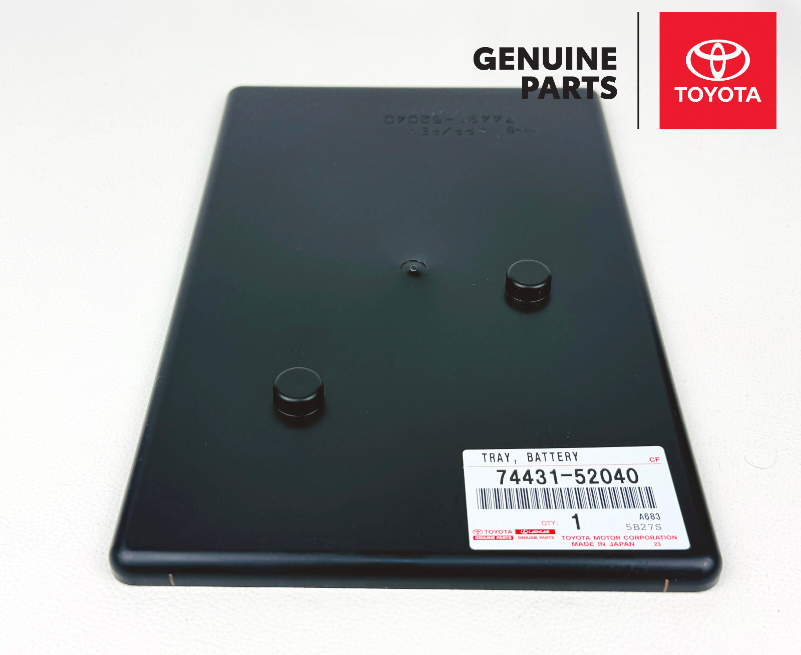 74431-52040 Genuine Toyota 4Runner FJ Cruiser Tacoma Camry Battery Tray New Oem