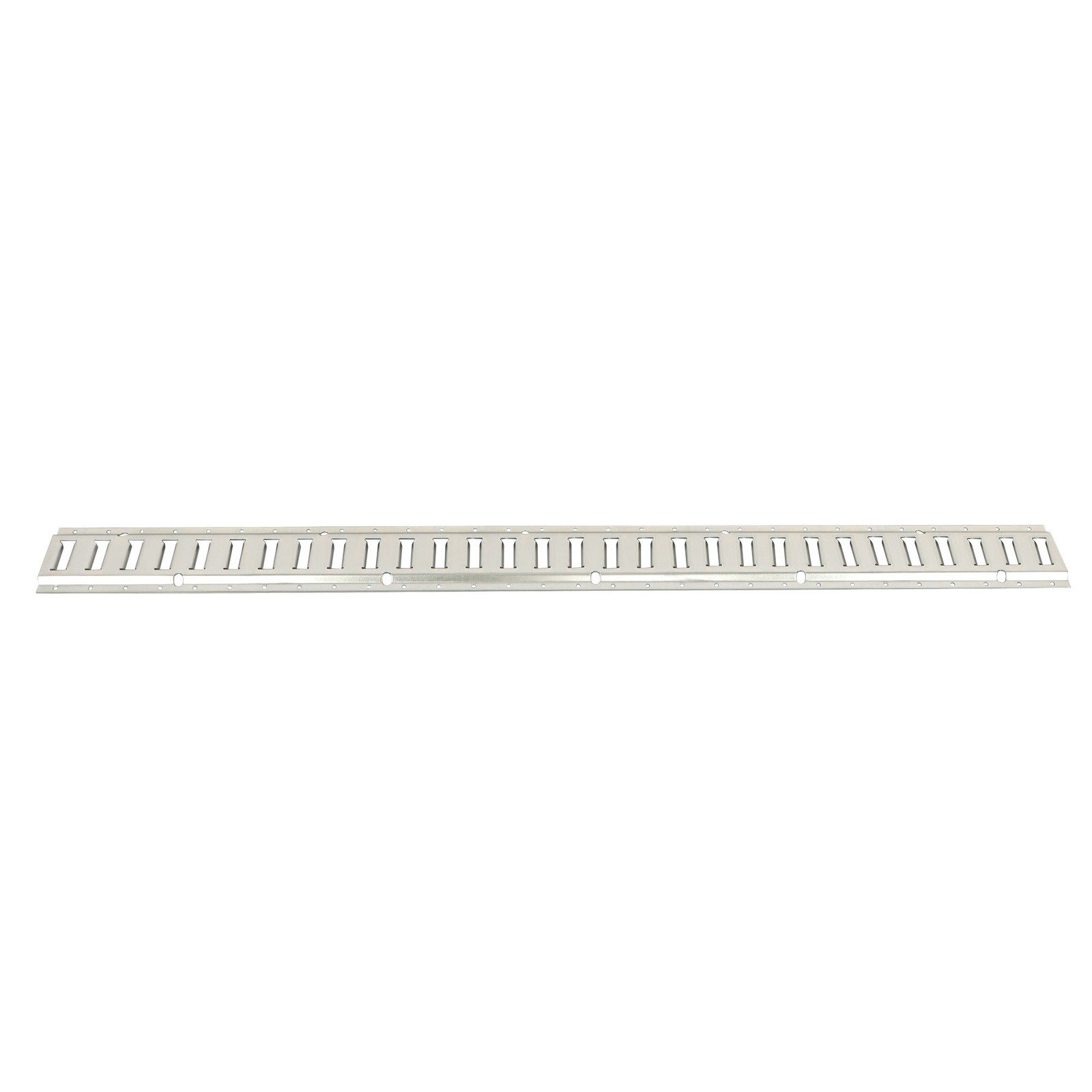 Durable Carbon Steel 4pc E Track Tie Down Rail Kit Replacement Silver Galvanized