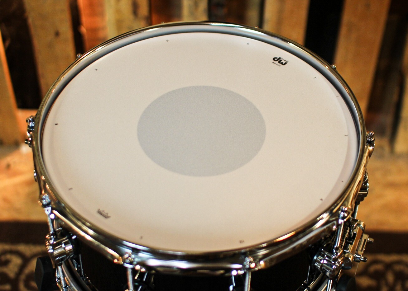 DW Performance Piano Black Lacquer Snare Drum - 6.5x14