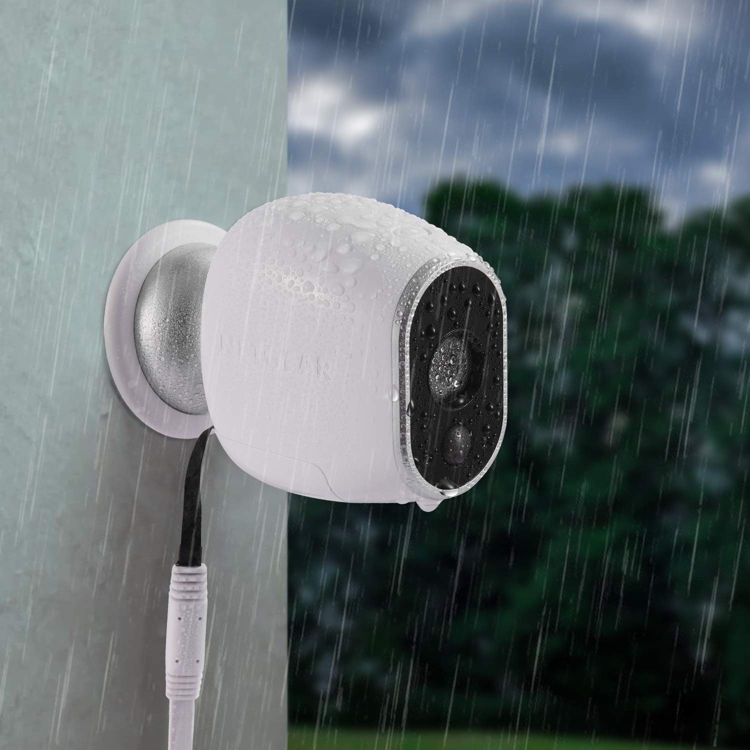 2 Pack Power Adapter Compatible With Arlo (Replace CR123A), With 25 Feet/7.5m