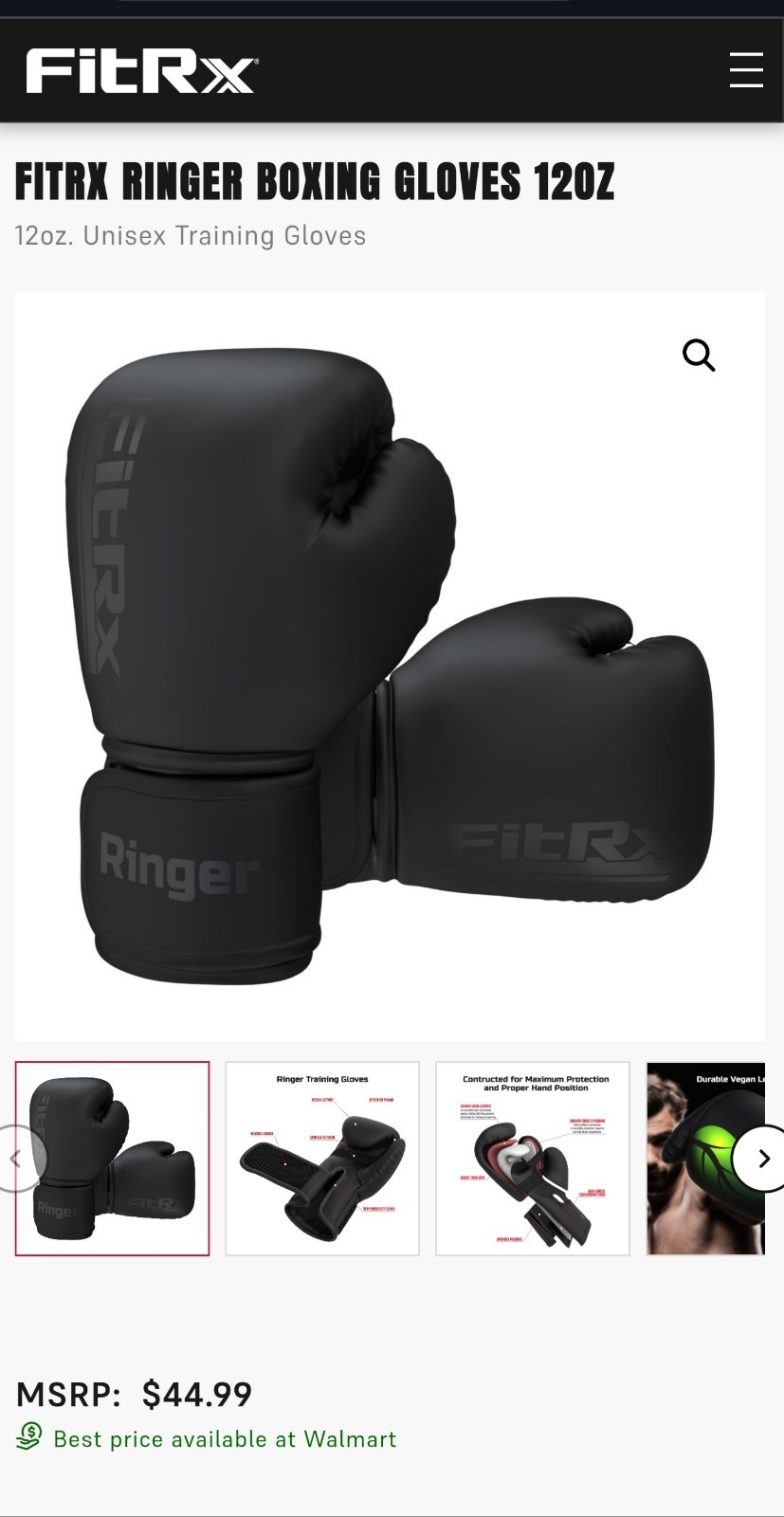 5pc Boxing Bundle: Gloves, Shadow Boxing, Wand Reflex Ball, Wrist Train, Massage