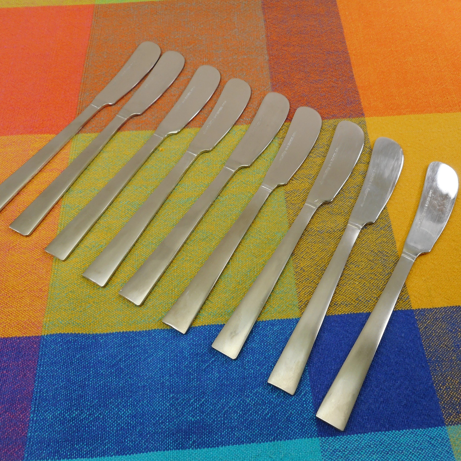 Towle Supreme Cutlery Duchess Stainless Flat Butter Knives