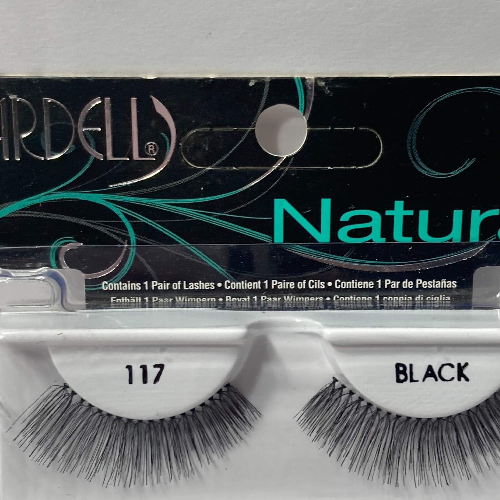 Ardell Natural Eye Lashes 1 Pair #117 Black