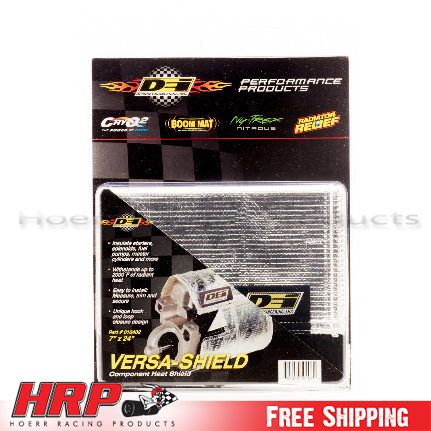 DEI 010402 Versa Shield Heat Wrap 7" x 24"