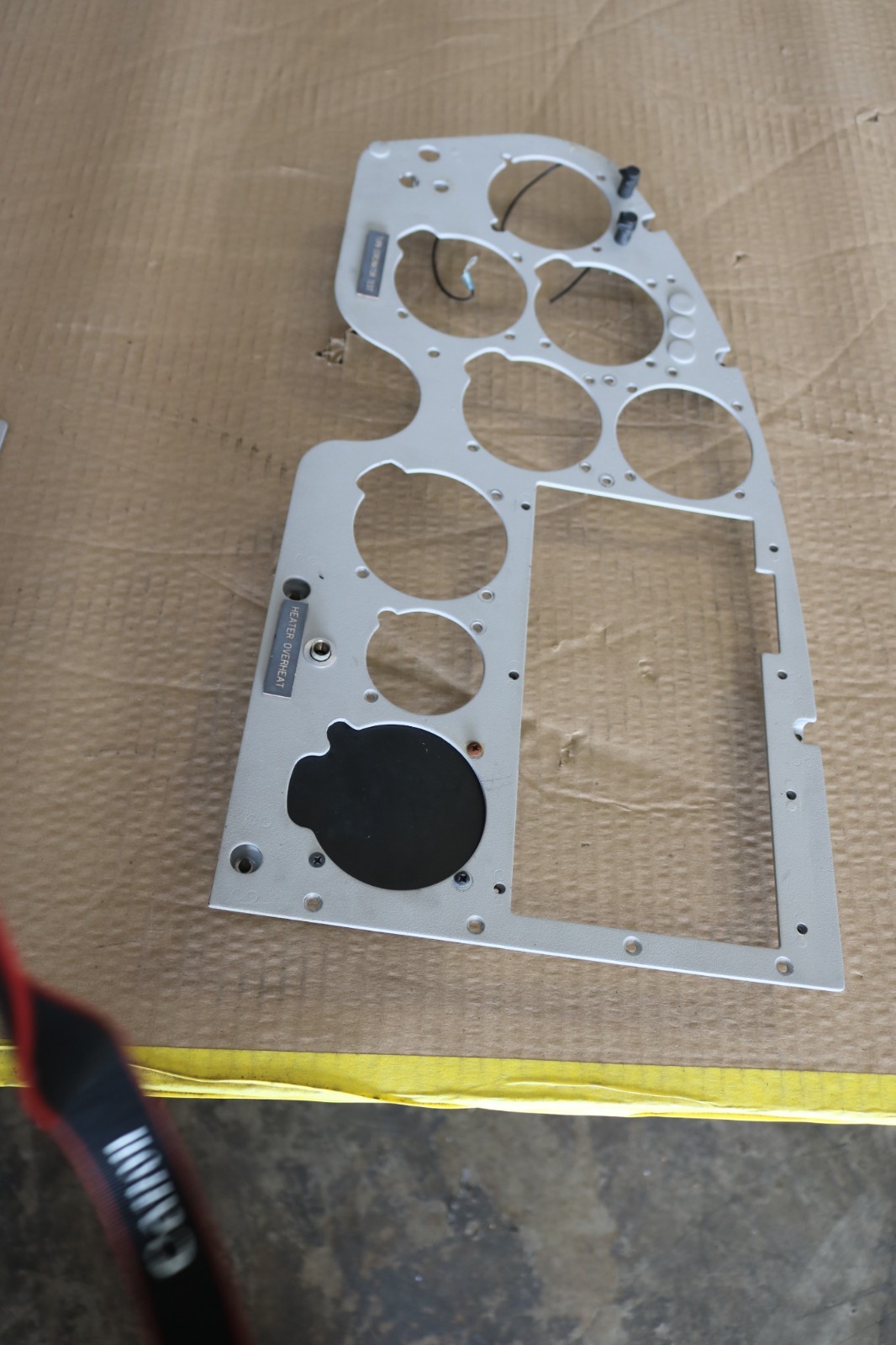 Cessna 340 Instrument Panel Inserts OEM Left & Right Cockpit Panels