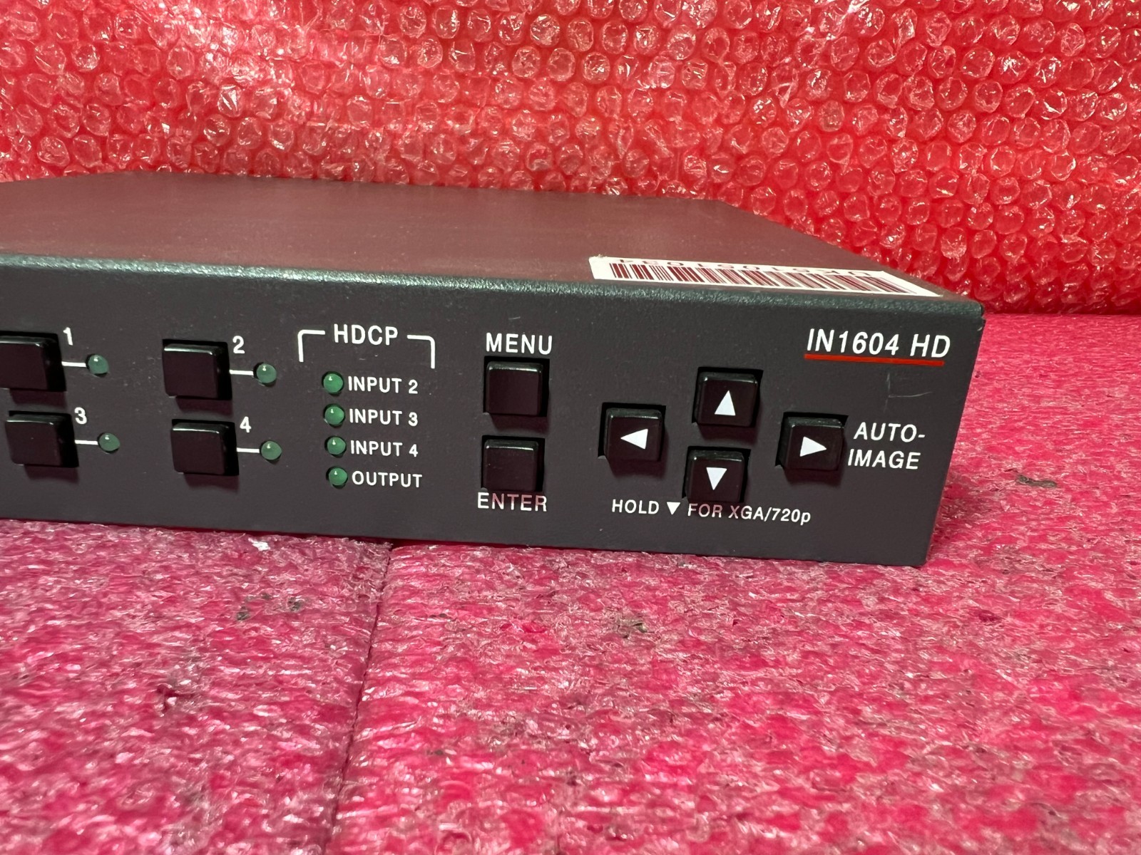 Extron IN1604 HD 4-Input HDCP-Compliant Video Scaler