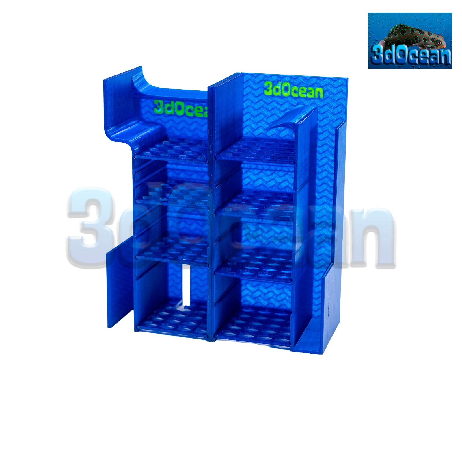 3d0cean Media Basket Kit Fits Fluval Evo 13.5g 3d Printed PETG Reef Filter