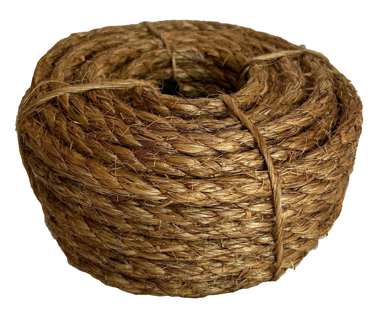1/2" X 50' TREATED MANILA ROPE Boat Dock Tree Work Hemp Farm Nautical Art Craft