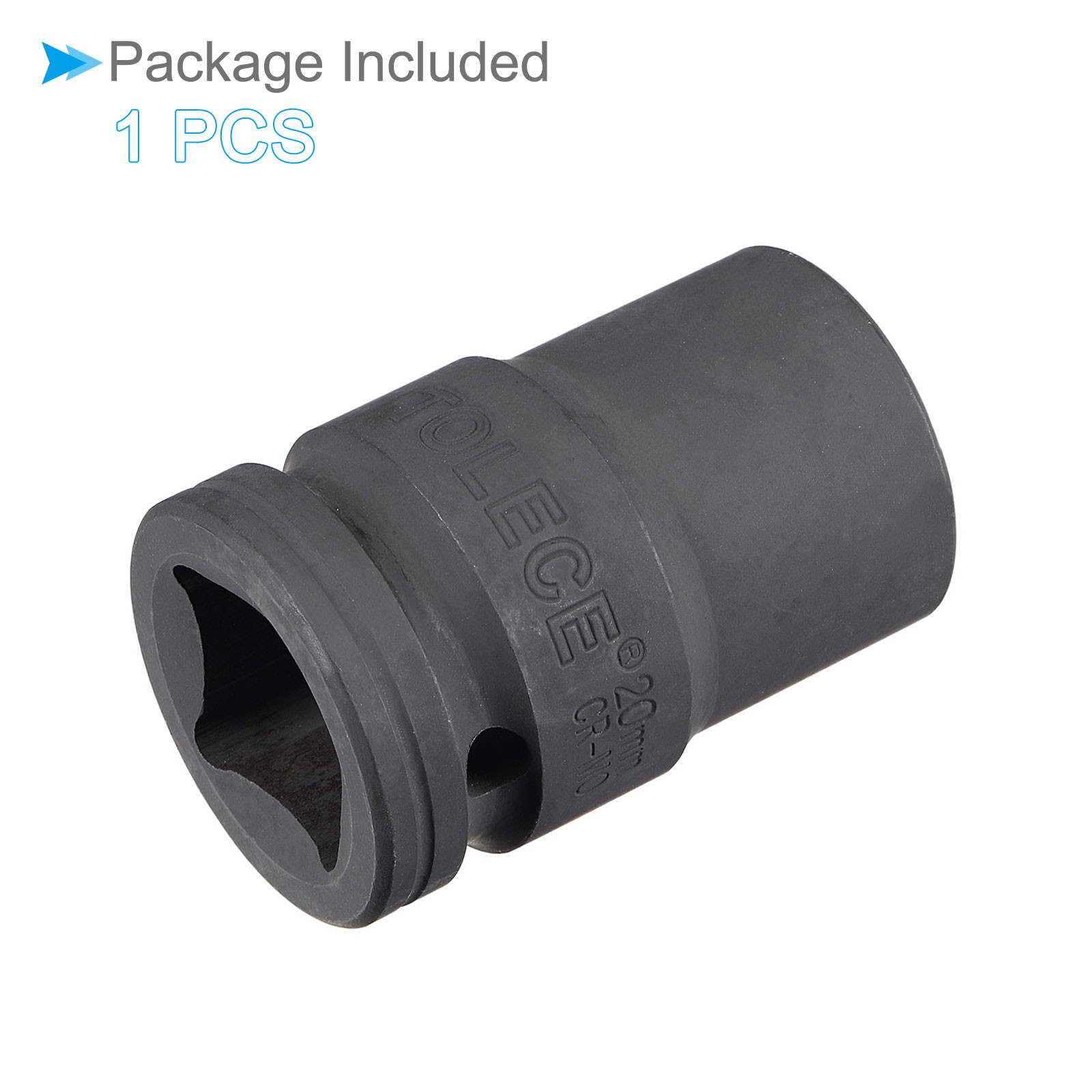 Impact Socket 3/4" Drive 20mm Socket 56mm 12 Point for DIY Hand Making