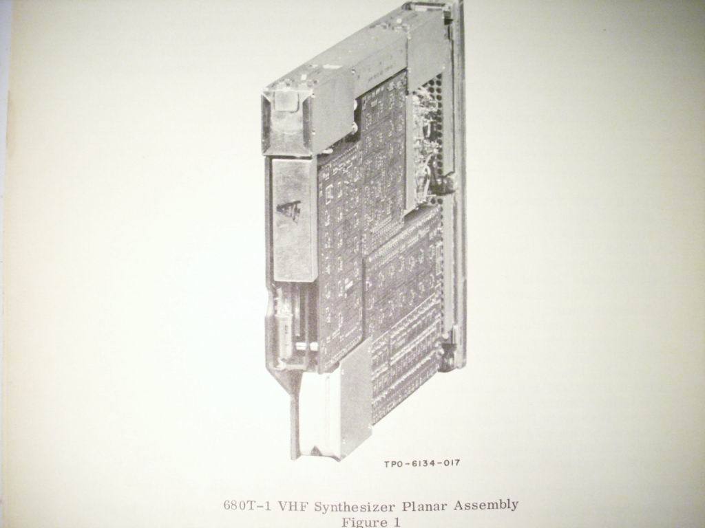 Collins 680T-1 VHF Digital Synthesizer Service Manual