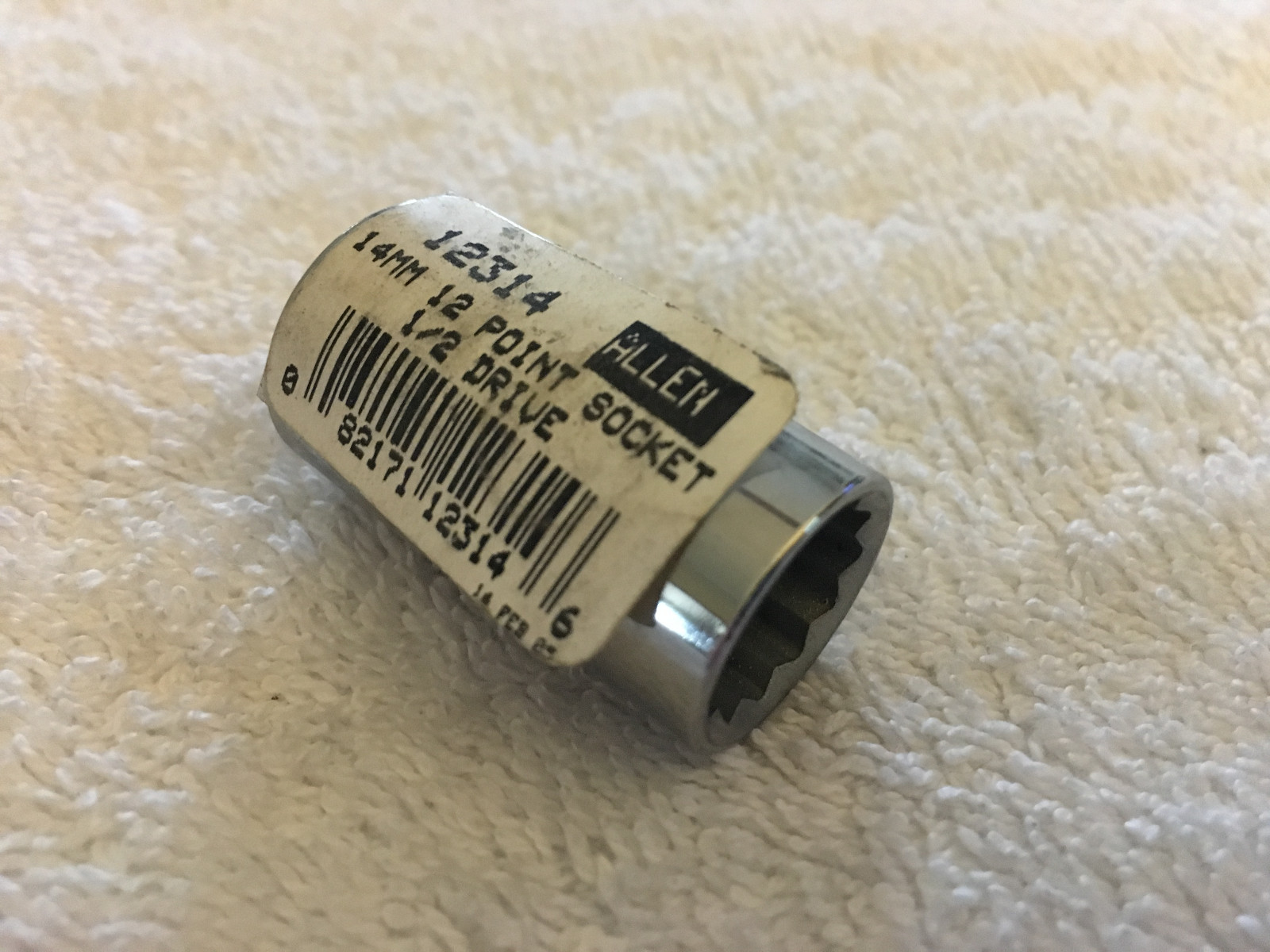 Allen 14mm 12 Point Socket 1/2 Drive 12314 - New