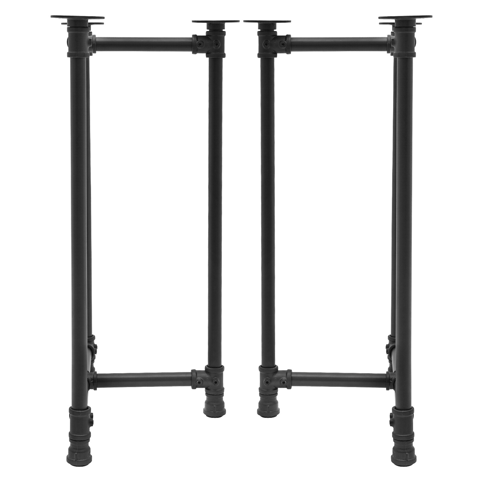 Table Legs Set of 2 Metal Desk Leg 28-Inch Dining Table Legs Industrial Black