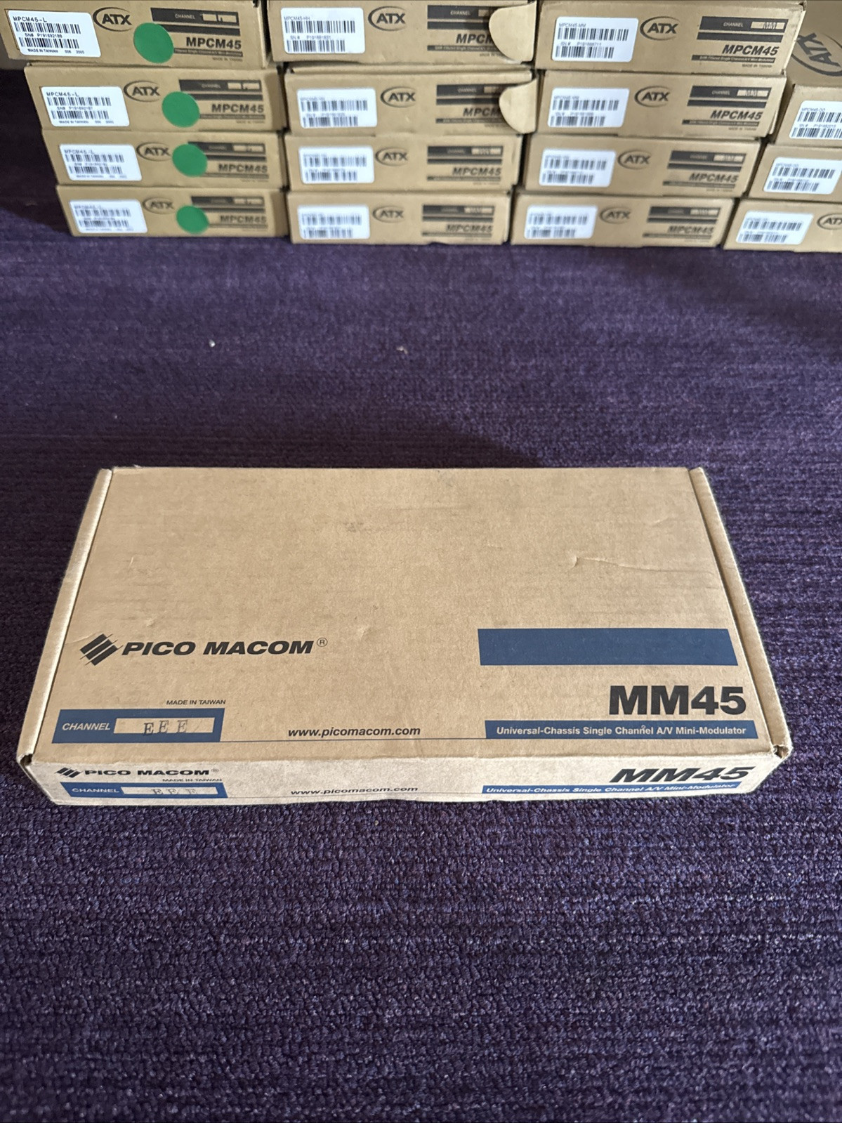 Pico Macom MM45-EEE Universal Chassis Single Mini-Modulator Channel EEE NEW