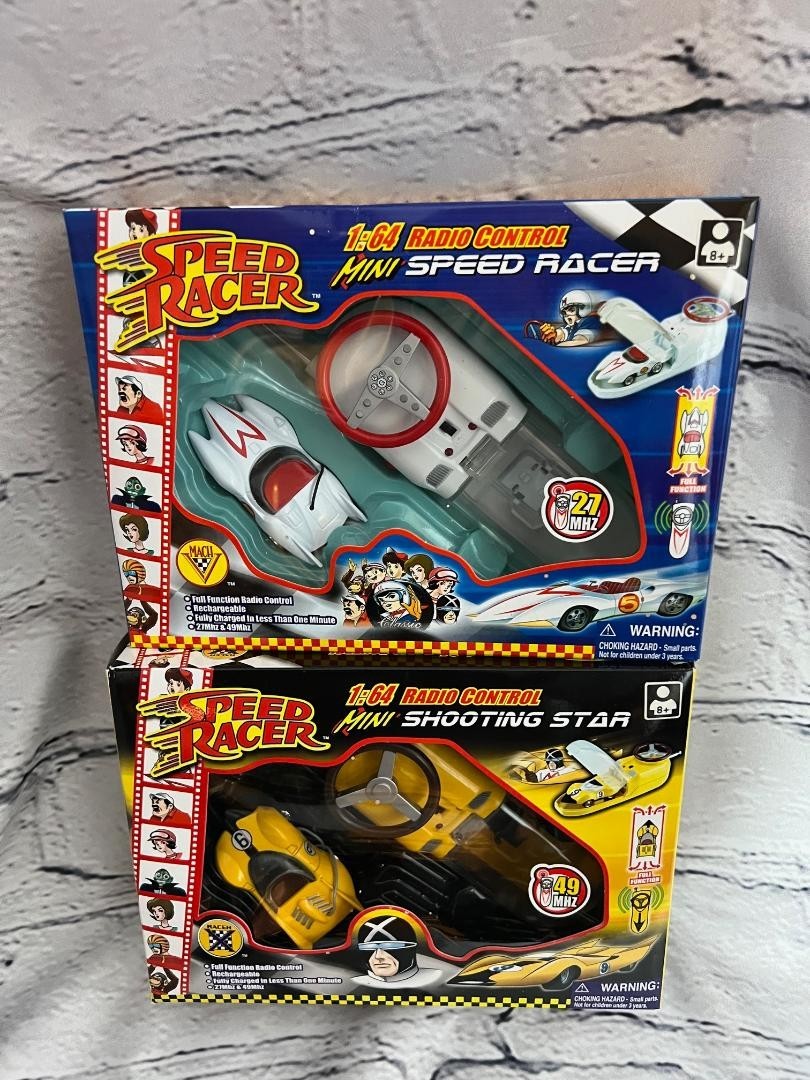 Speed Racer 1:64 Radio Control Mach V / Shooting Star Cars 2003 BRAND NEW SEALED