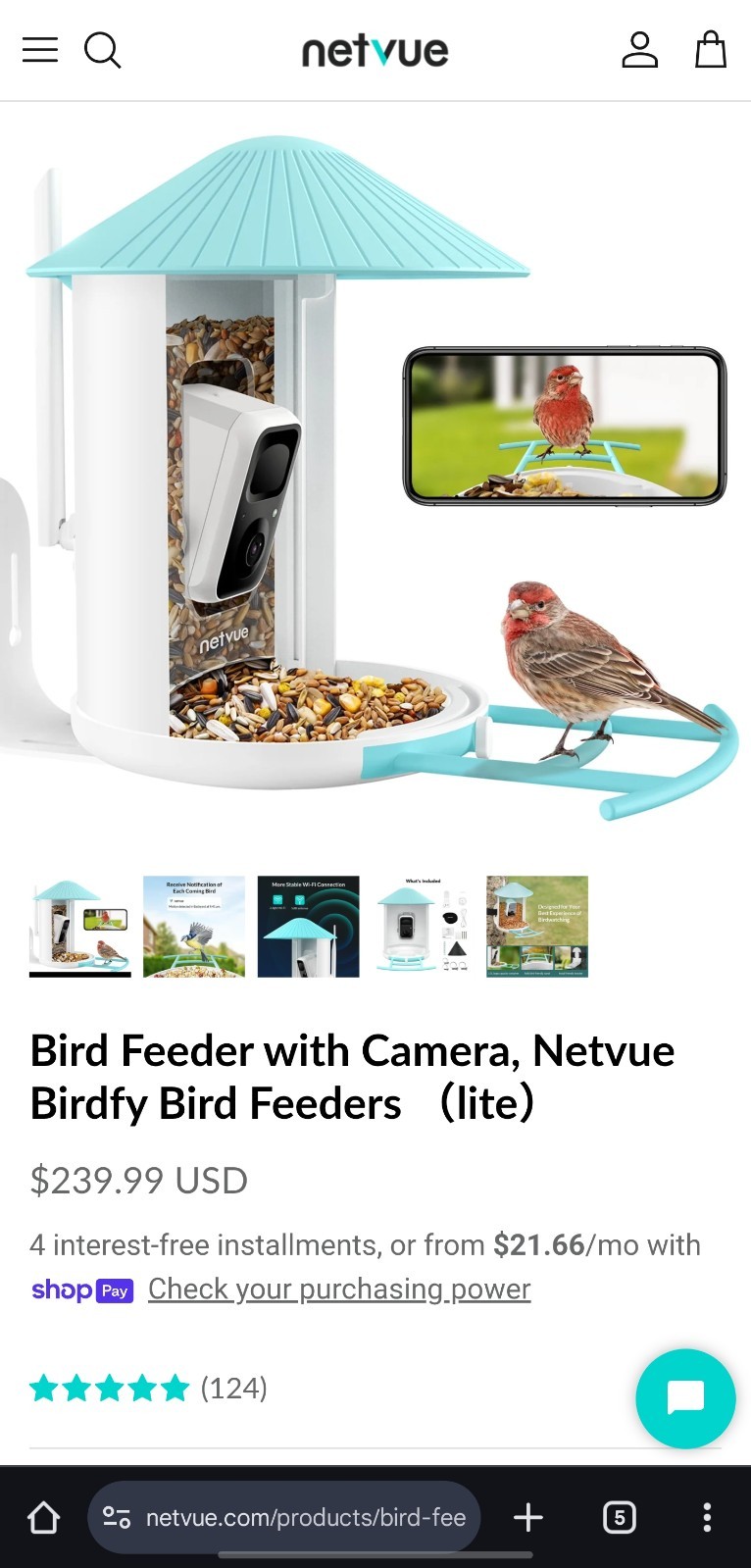 netvue bird cam lite