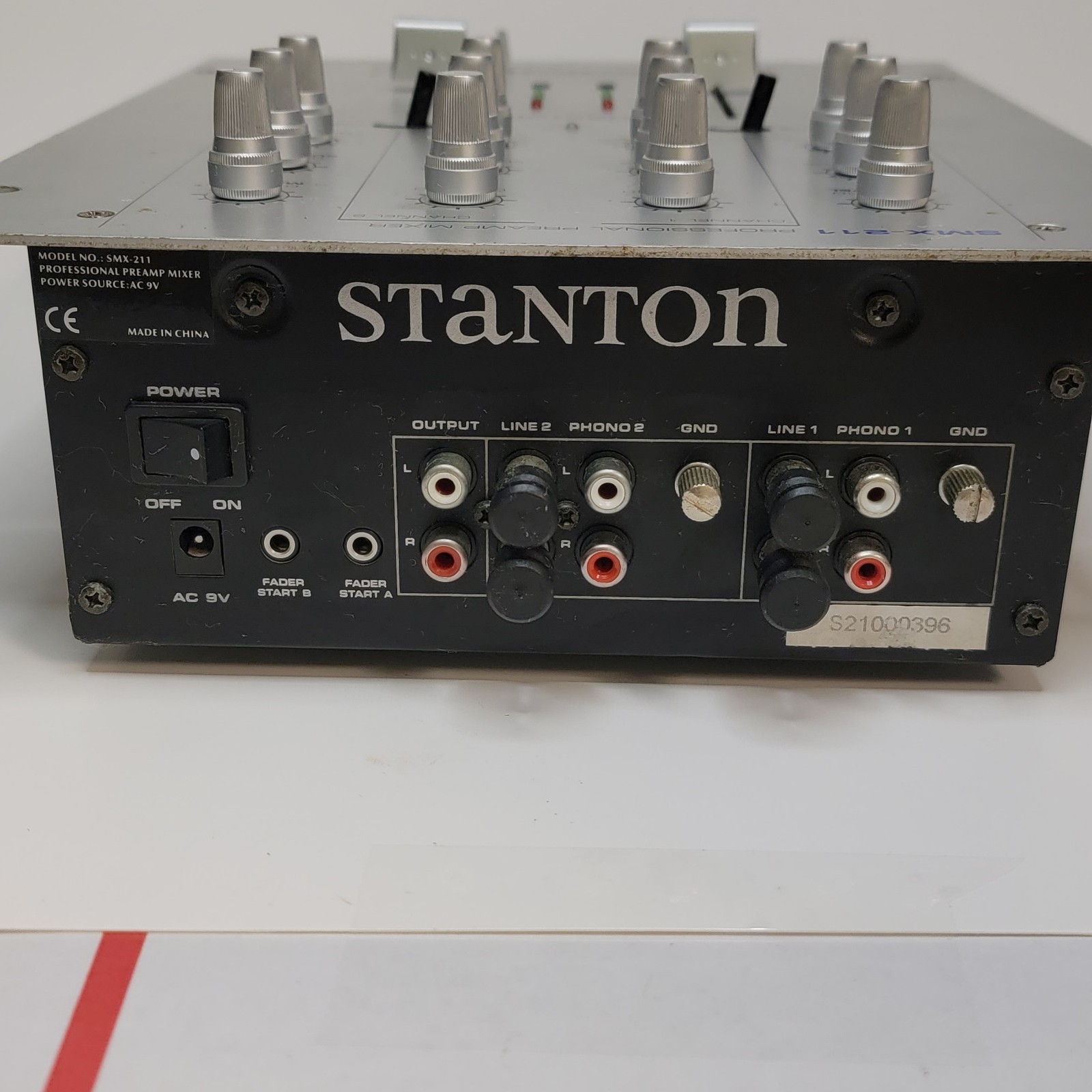 Stanton DJ SMX-211 Professional Preamp Mixer Tested