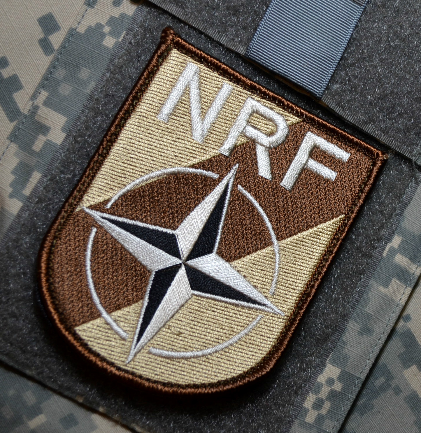 NATO RESPONSE FORCE NRF E. EUROPE DEPLOYMENT bordering UKRAINE vêlkrö OD PATCH