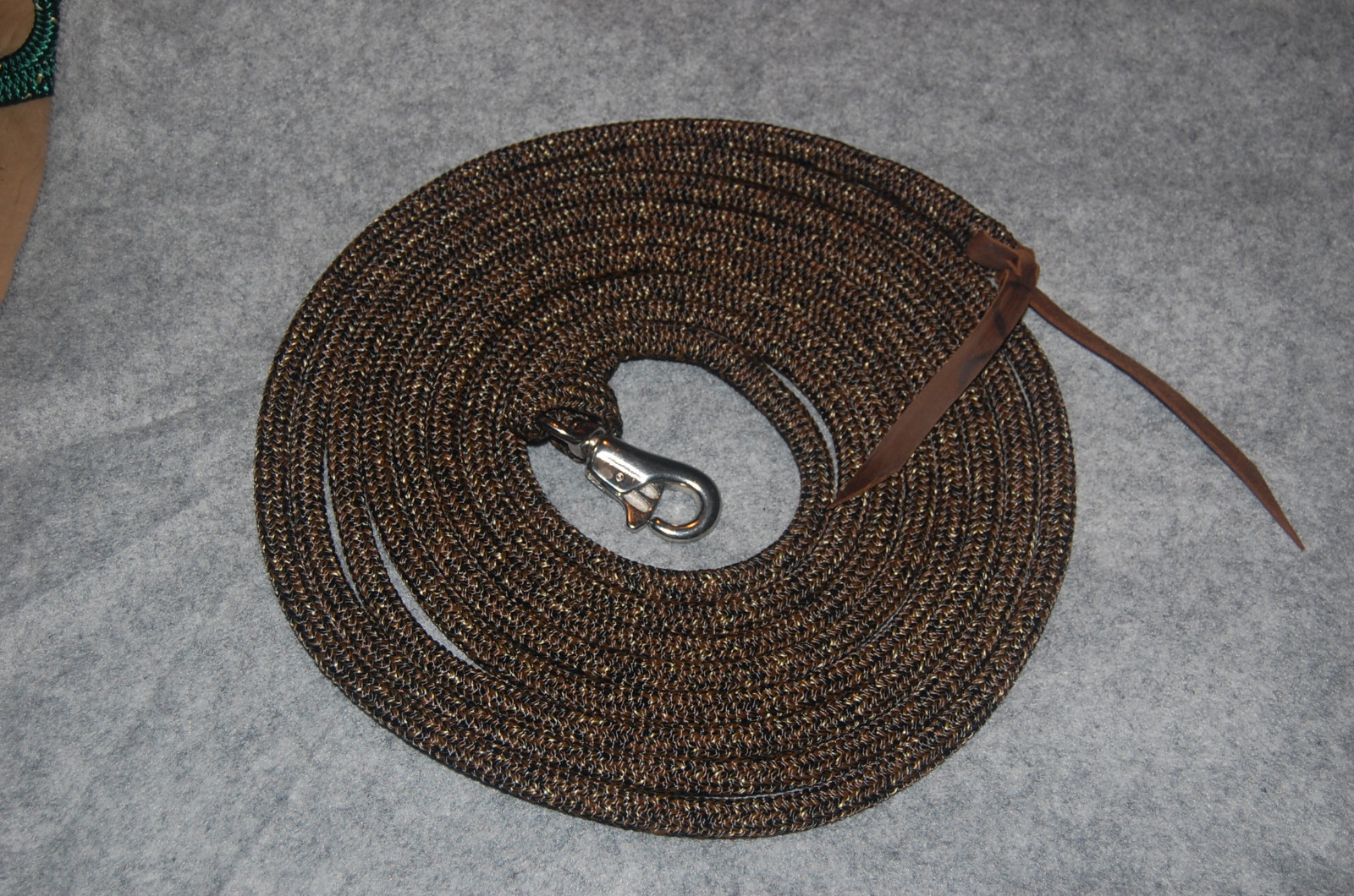 22' LONGE LINE LEAD ROPE WITH LOOP & BULL SNAP FOR PARELLI TRAINING METHOD