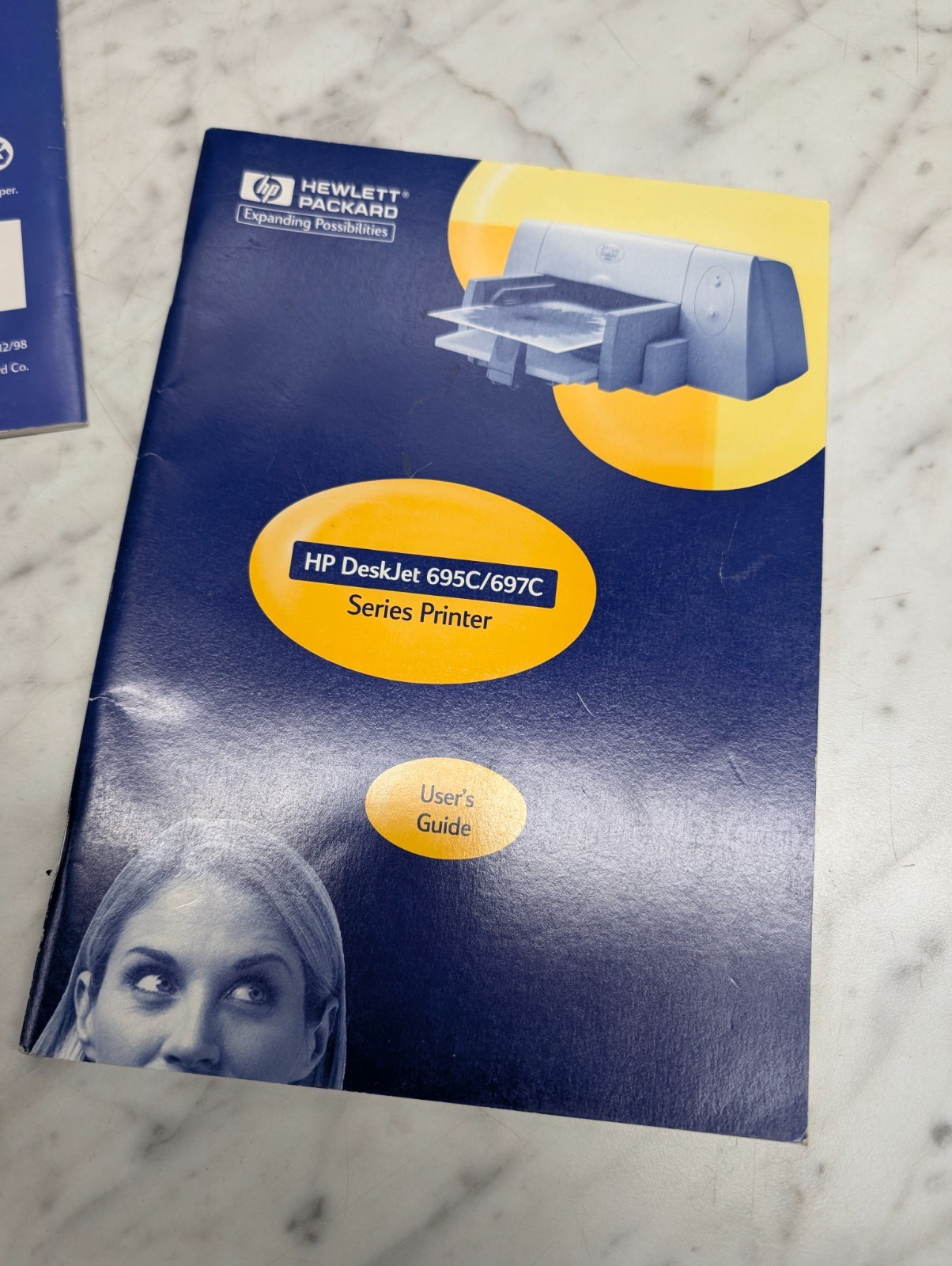 HP DeskJet 695C/697C Series Printer User's Guide Manual Hewlett Packard