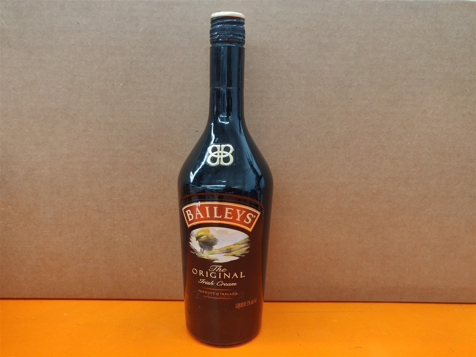 ⭐️⭐️⭐️⭐️⭐️ Empty 750mL Baileys Original Irish Cream Brown Glass Craft Bottle