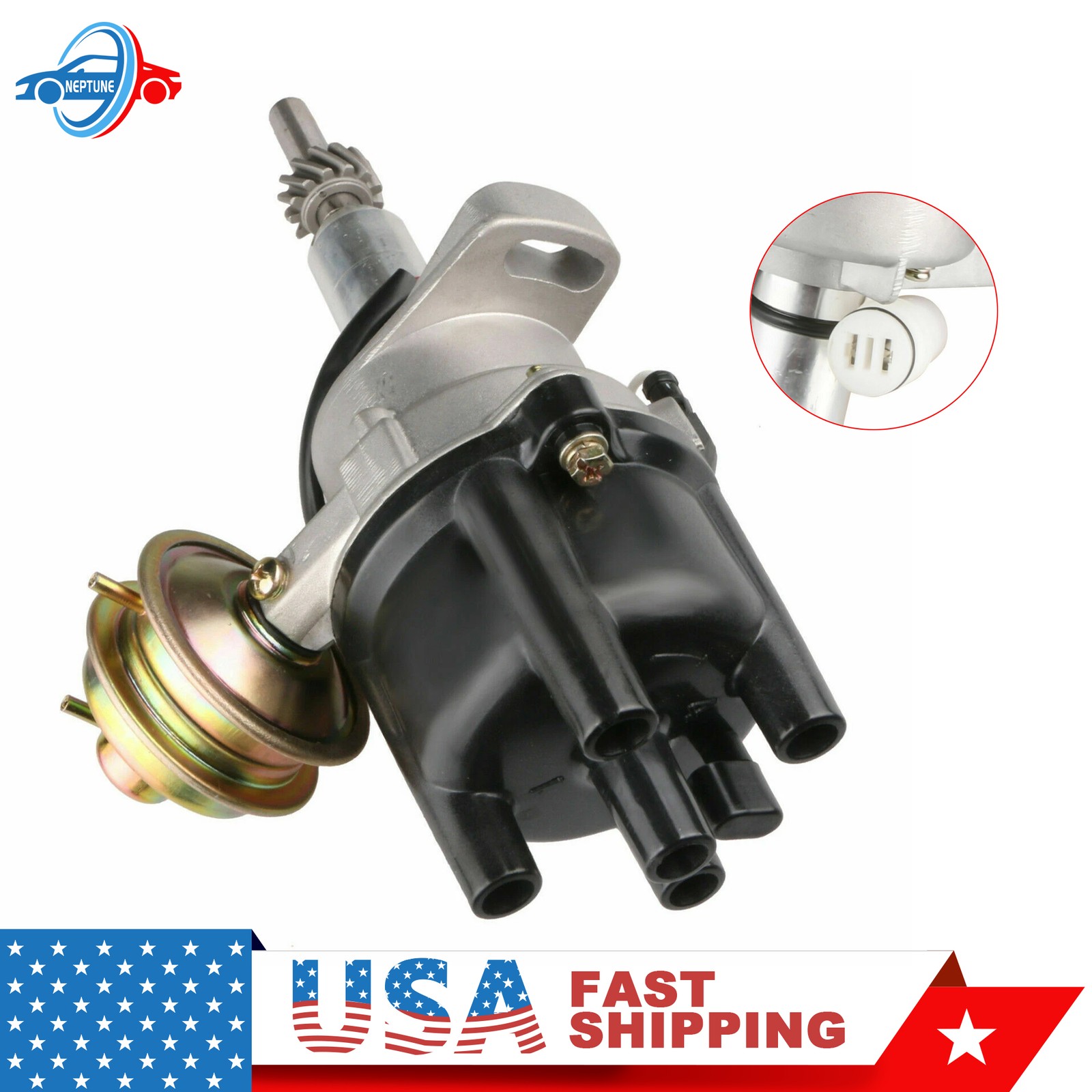 Ignition Distributor For Toyota 4-Runner Pickup Celica Corona Engine 22R 	2.4L