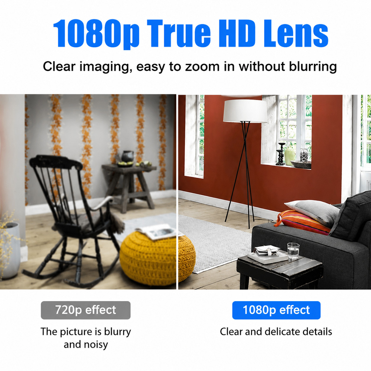 Mini Wireless Record Camera WiFi IP Home Security DVR Night Vision HD USB 1080P