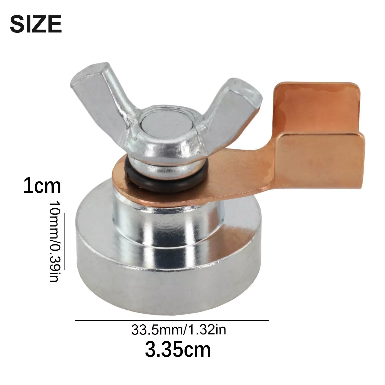 1.32inch Welding Ground Clamp Tool Magnetic Support Speed Up Process