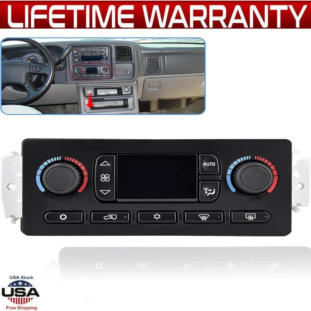 AC Heater Climate Control Module 599-211XD For Chevy GMC Improved Design 599-009