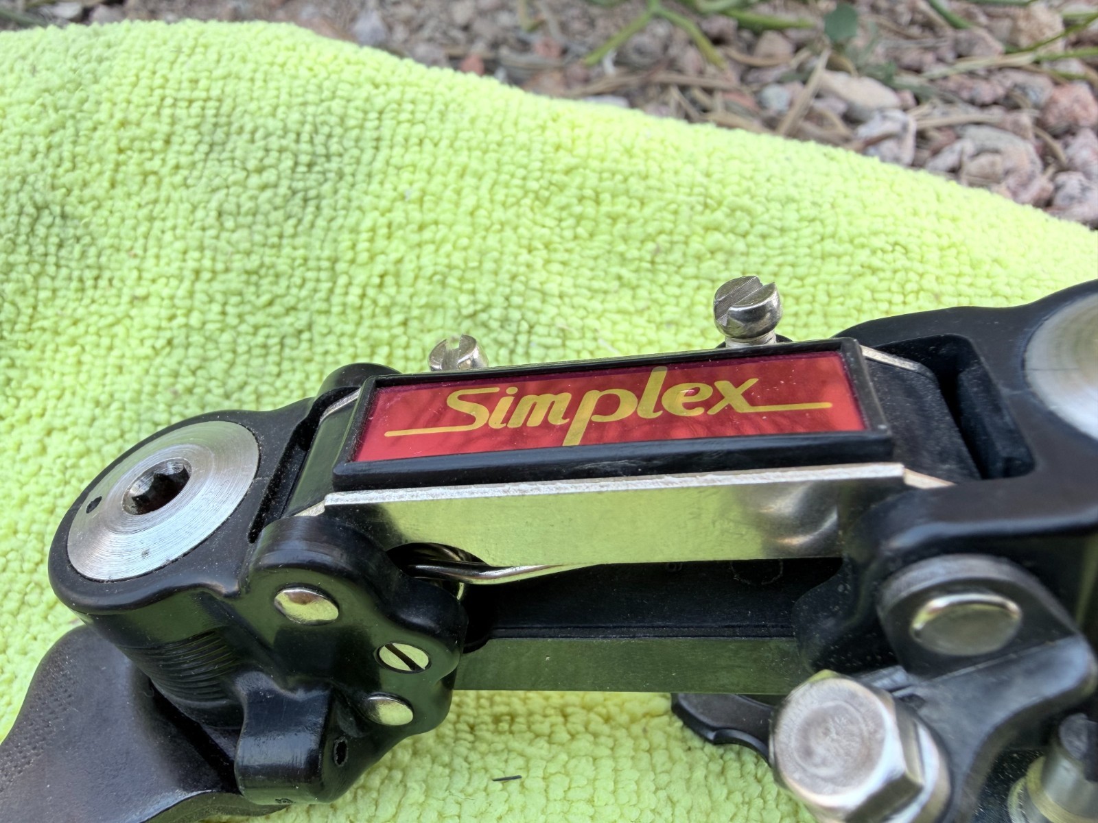 NOS 1972 Simplex Prestige Rear Derailleur - AR637P/NI