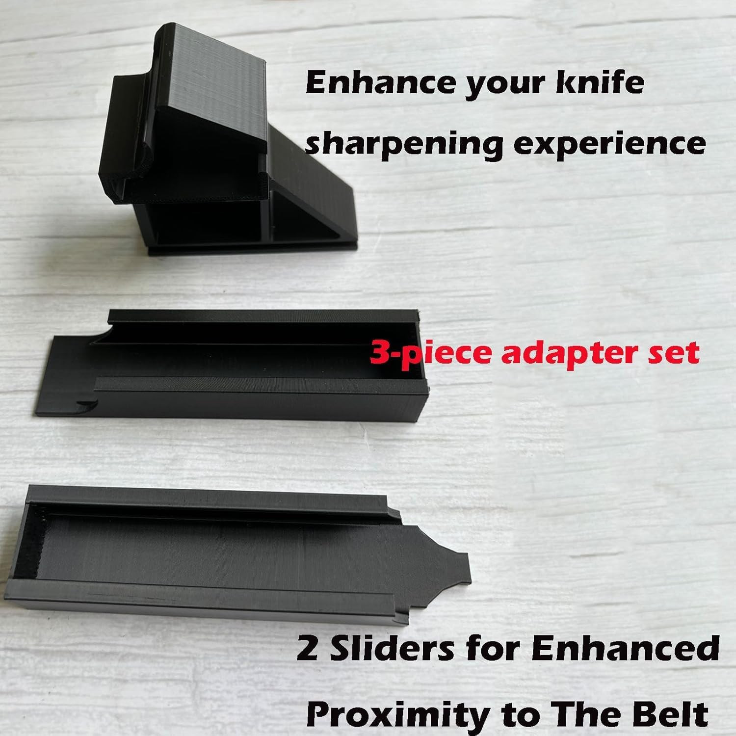 Riser System for Work Sharp Ken Onion Blade Grinder 3pc Adapter Set