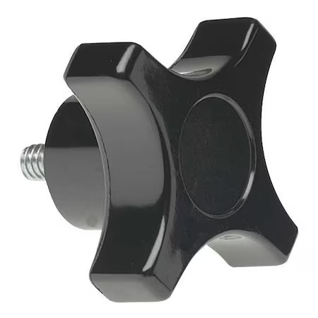 Davies 2830-J Four Prong Knob, Clamp Knob, 5/16-18 Size, 2"L, Hr Phenolic